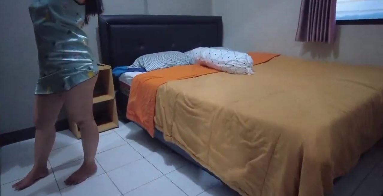 Yang Lagi Viral Tante Habis Palang Merah Di Garap Pacar Nya Crt Di Dalam